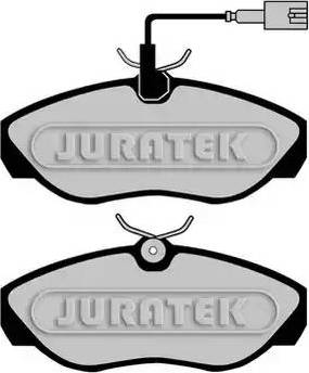 Juratek JCP1397 - Гальмівні колодки, дискові гальма autozip.com.ua