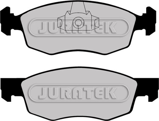 Juratek JCP1376 - Гальмівні колодки, дискові гальма autozip.com.ua