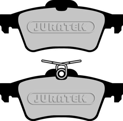 Juratek JCP1766 - Гальмівні колодки, дискові гальма autozip.com.ua