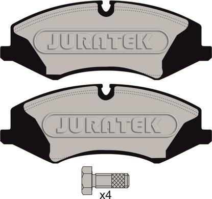 Juratek JCP8045 - Гальмівні колодки, дискові гальма autozip.com.ua