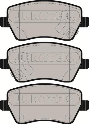 Juratek JCP8056 - Гальмівні колодки, дискові гальма autozip.com.ua