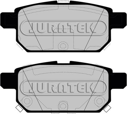 Juratek JCP8053 - Гальмівні колодки, дискові гальма autozip.com.ua