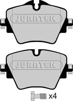 Juratek JCP8052 - Гальмівні колодки, дискові гальма autozip.com.ua