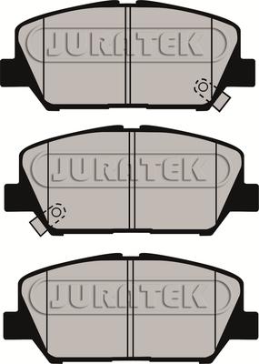 Juratek JCP8081 - Гальмівні колодки, дискові гальма autozip.com.ua