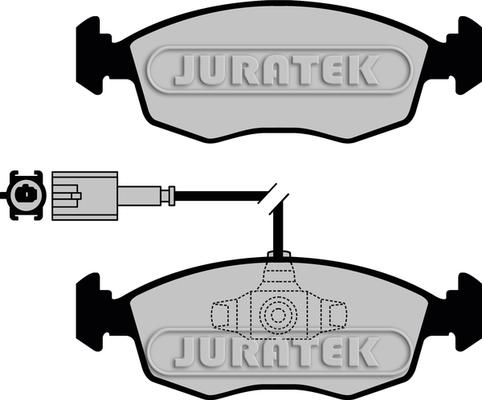 Juratek JCP8031 - Гальмівні колодки, дискові гальма autozip.com.ua