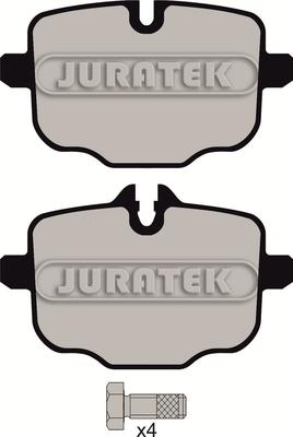 Juratek JCP8029 - Гальмівні колодки, дискові гальма autozip.com.ua