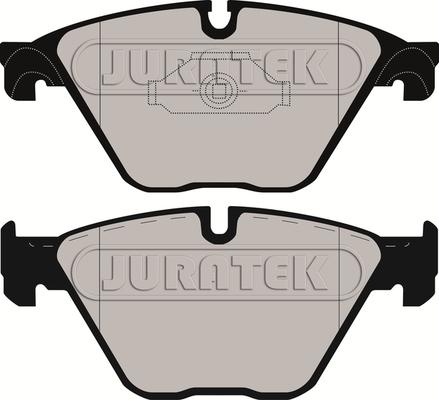 Juratek JCP8025 - Гальмівні колодки, дискові гальма autozip.com.ua