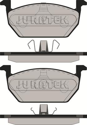 Juratek JCP8191 - Гальмівні колодки, дискові гальма autozip.com.ua