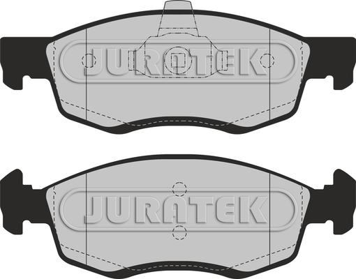 Juratek JCP8141 - Гальмівні колодки, дискові гальма autozip.com.ua