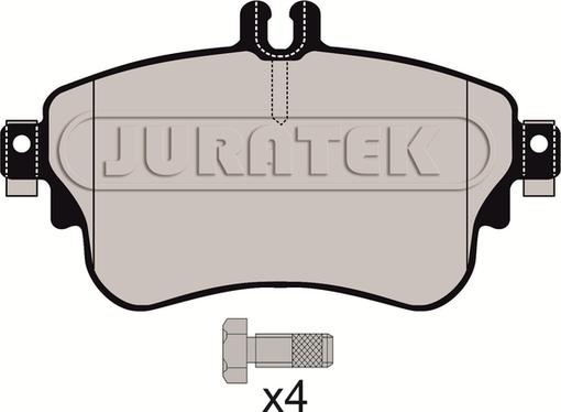 Juratek JCP8135 - Гальмівні колодки, дискові гальма autozip.com.ua