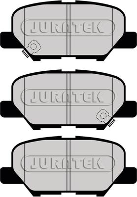 Juratek JCP8123 - Гальмівні колодки, дискові гальма autozip.com.ua