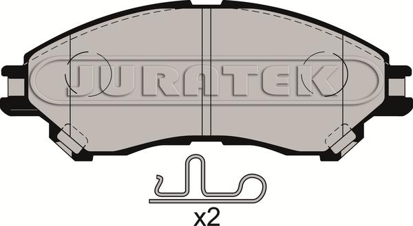 Juratek JCP8172 - Гальмівні колодки, дискові гальма autozip.com.ua