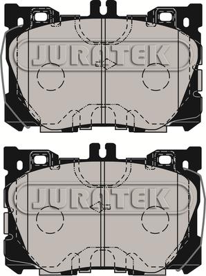 Juratek JCP8238 - Гальмівні колодки, дискові гальма autozip.com.ua