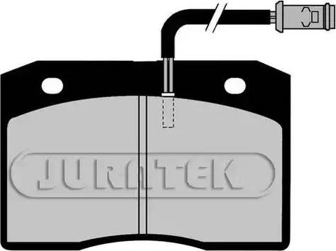 Juratek JCP377 - Гальмівні колодки, дискові гальма autozip.com.ua