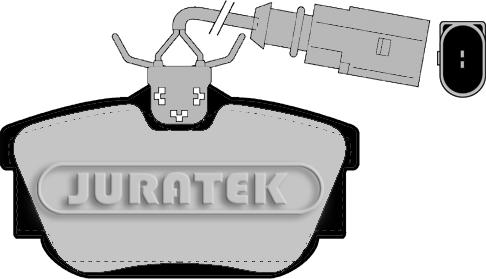 Juratek JCP201 - Гальмівні колодки, дискові гальма autozip.com.ua