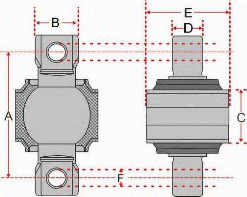 Juratek JSS3417 - Ремонтний комплект, важіль підвіски autozip.com.ua