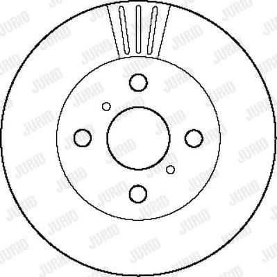 Woking D6134.10 - Гальмівний диск autozip.com.ua