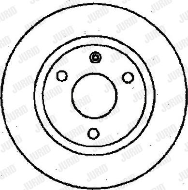 E.T.F. 19-P1170 - Гальмівний диск autozip.com.ua