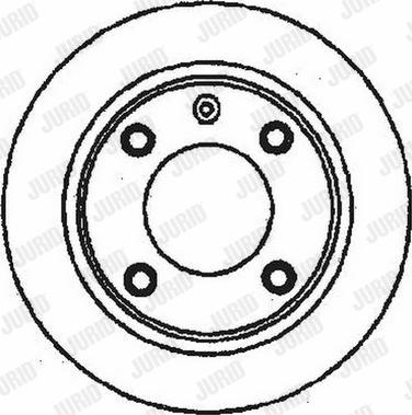 JP Group 3163200400 - Гальмівний диск autozip.com.ua