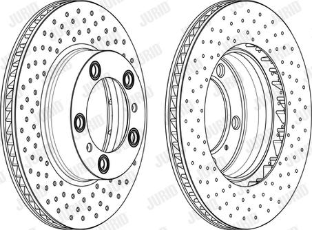 Jurid 563015JC-1 - Гальмівний диск autozip.com.ua