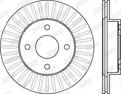 Open Parts BDR2216.20 - Гальмівний диск autozip.com.ua