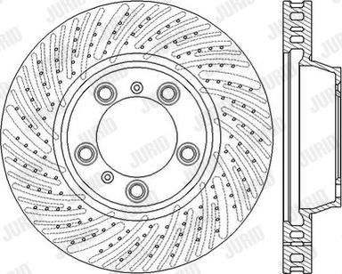 BOSCH 0 986 479 579 - Гальмівний диск autozip.com.ua