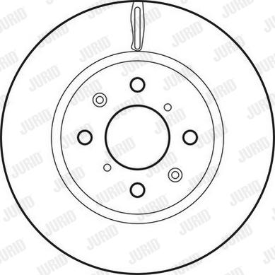 Triscan 953 05C - Гальмівний диск autozip.com.ua