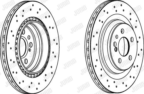 Eurobrake 5815203385 - Гальмівний диск autozip.com.ua