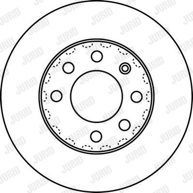 Jurid 562226JC - Гальмівний диск autozip.com.ua