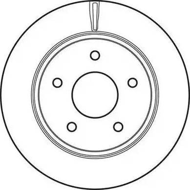 Alpha Brakes HTP-CH-036 - Гальмівний диск autozip.com.ua