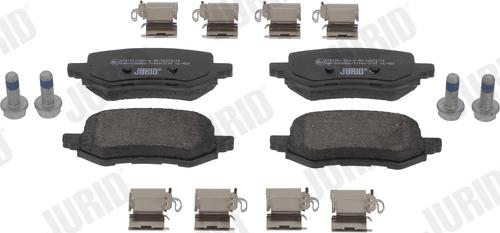 JURID 574109J - Гальмівні колодки, дискові гальма autozip.com.ua