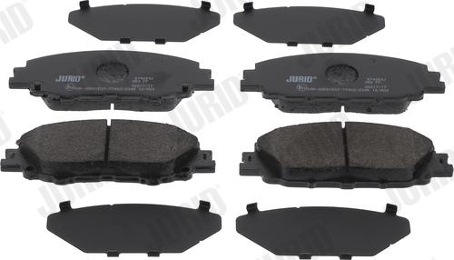 JURID 574250J - Гальмівні колодки, дискові гальма autozip.com.ua
