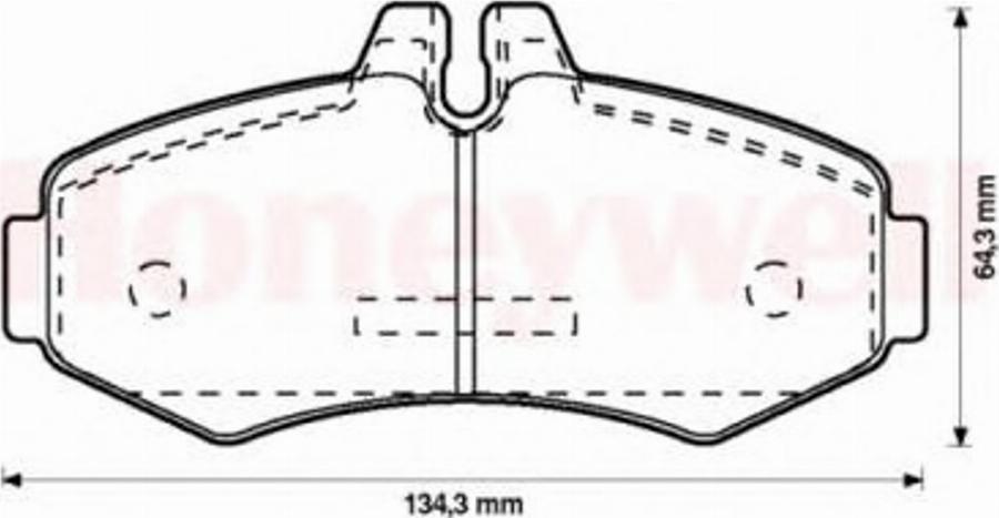 Jurid 571946J-AS - Гальмівні колодки, дискові гальма autozip.com.ua