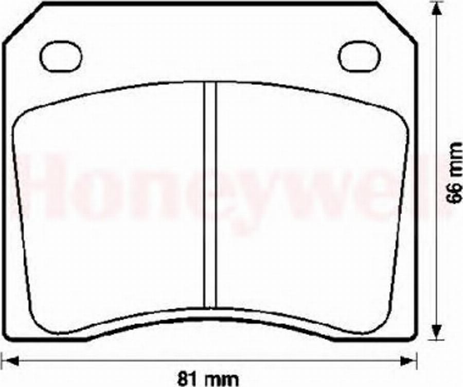 Jurid 571532JAS - Гальмівні колодки, дискові гальма autozip.com.ua