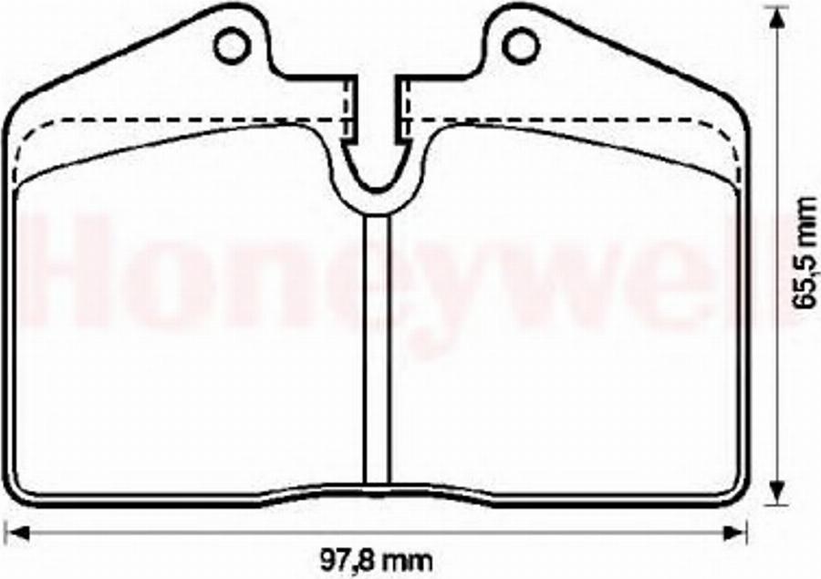 Jurid 571348JAS - Гальмівні колодки, дискові гальма autozip.com.ua