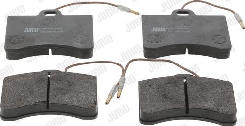 Jurid 571225J - Гальмівні колодки, дискові гальма autozip.com.ua