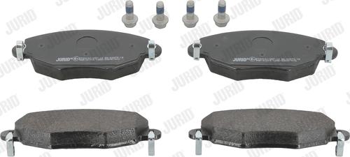 Jurid 573013J - Гальмівні колодки, дискові гальма autozip.com.ua