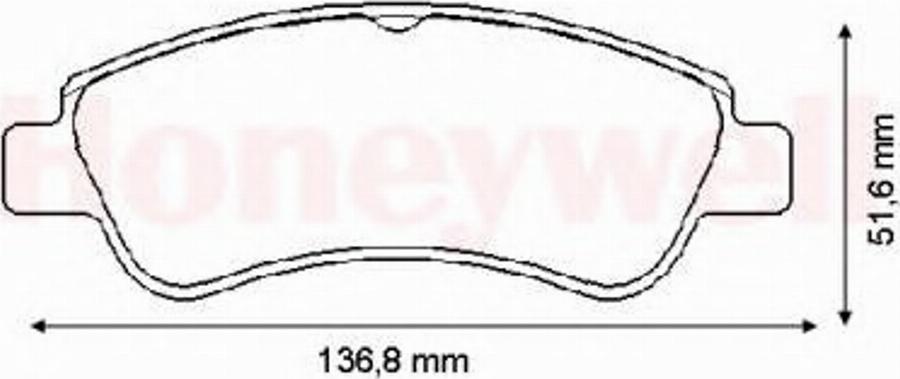 Jurid 573183JAS - Гальмівні колодки, дискові гальма autozip.com.ua