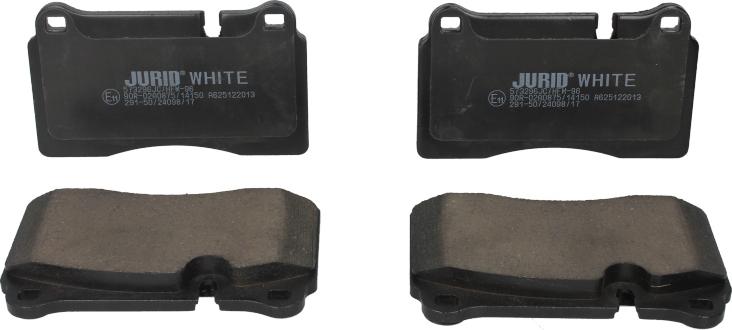 JURID 573296JC - Гальмівні колодки, дискові гальма autozip.com.ua