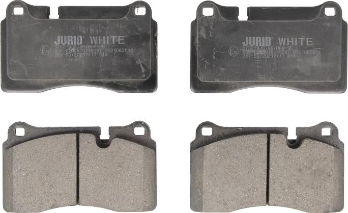 JURID 573279JC - Гальмівні колодки, дискові гальма autozip.com.ua