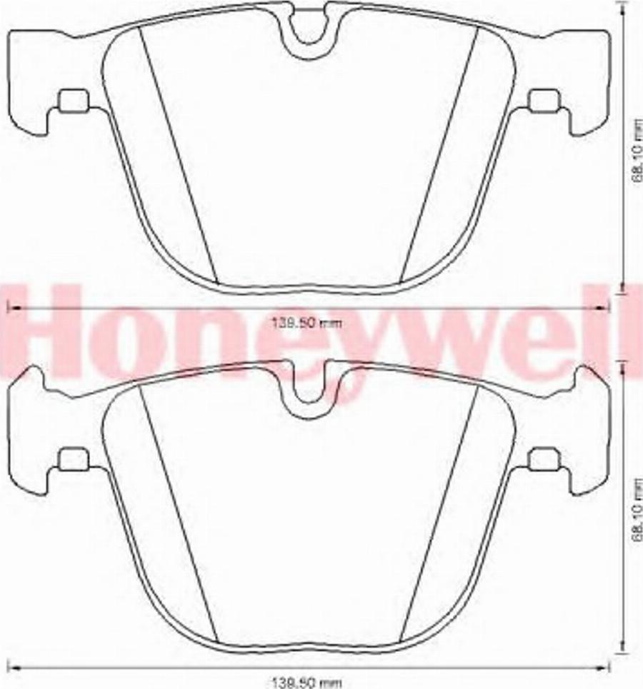 Jurid 573271JAS - Гальмівні колодки, дискові гальма autozip.com.ua