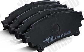 JURID 572656J-D - Гальмівні колодки, дискові гальма autozip.com.ua