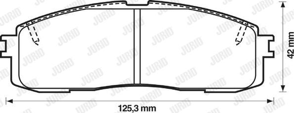 Lemförder 26318 - Гальмівні колодки, дискові гальма autozip.com.ua