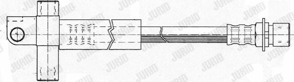 Jurid 171271J - Гальмівний шланг autozip.com.ua