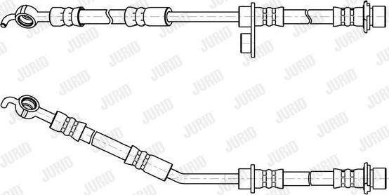 Jurid 173131J - Гальмівний шланг autozip.com.ua