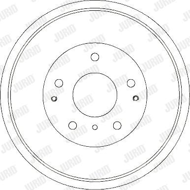 Jurid 329309J - Гальмівний барабан autozip.com.ua