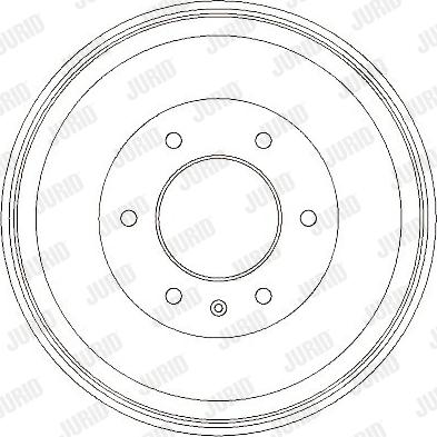 Jurid 329326J - Гальмівний барабан autozip.com.ua