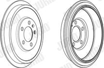 Jurid 329250J - Гальмівний барабан autozip.com.ua