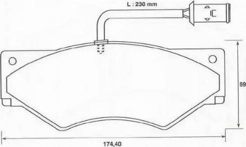 Jurid 2900109561 - Гальмівні колодки, дискові гальма autozip.com.ua