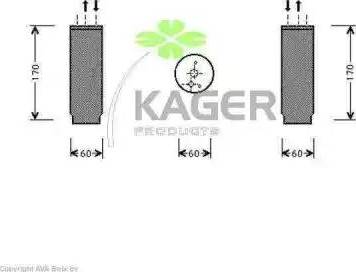 Kager 945475 - Осушувач, кондиціонер autozip.com.ua